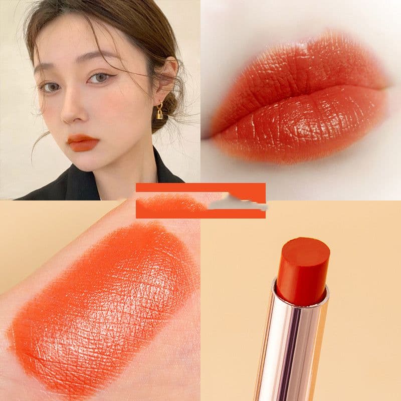 image-Golden Thin Tube Semi-matte Velvet Matte Moisturizing Lipstick