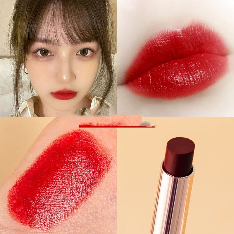 image-Golden Thin Tube Semi-matte Velvet Matte Moisturizing Lipstick