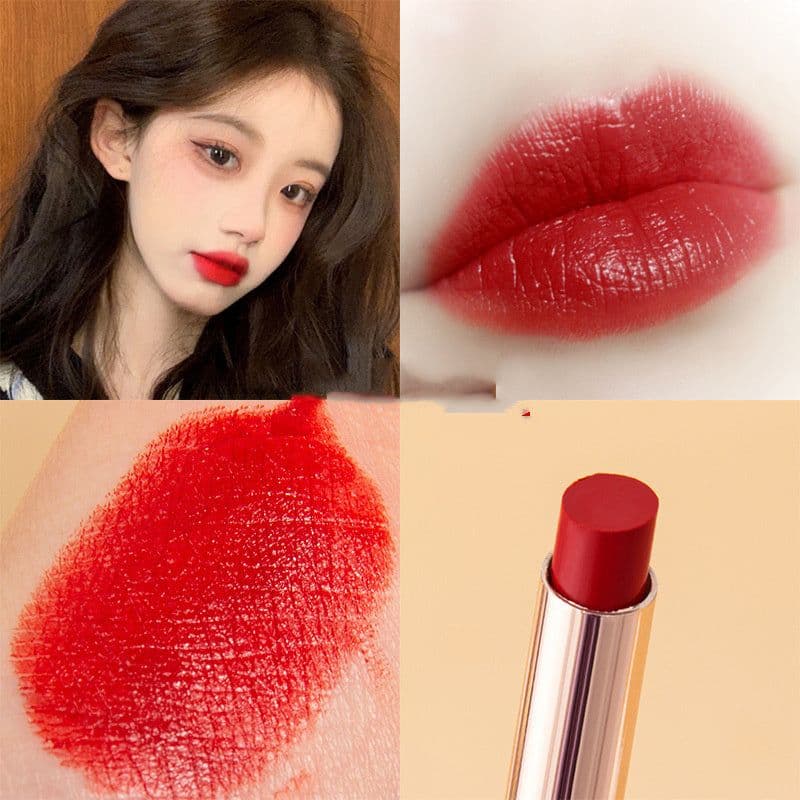 image-Golden Thin Tube Semi-matte Velvet Matte Moisturizing Lipstick