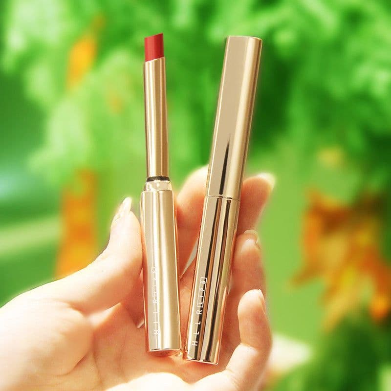 image-Golden Thin Tube Semi-matte Velvet Matte Moisturizing Lipstick