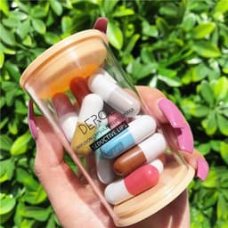 image-Mini Capsule Lipstick Velvet Canned Pills Student Make Up 16pcs