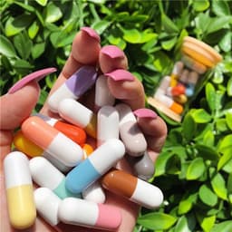 image-Mini Capsule Lipstick Velvet Canned Pills Student Make Up 16pcs