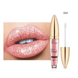 image-Pudaier Sip Glitter Flip Matte Shimmer Lip Gloss No Stain On Cup Diamond Lipstick