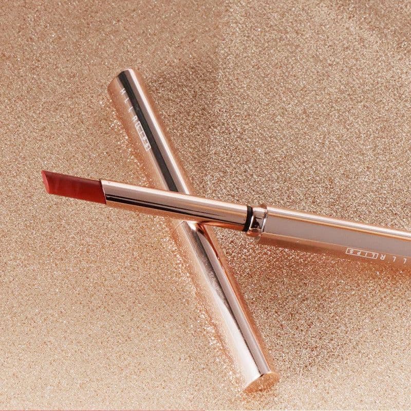 image-Moisturizing Cosmetics Small Tube Lipstick