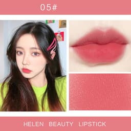 image-Moisturizing Cosmetics Small Tube Lipstick