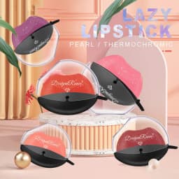 image-Lazy Lips Pearlescent Glitter Lipstick Is Not Easy To Fade, Warm And Moisturizing Lipstick