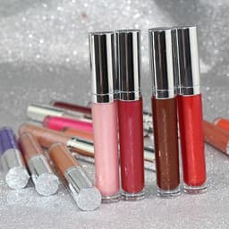 image-Pearl Lip Gloss Clear Lip Oil Logo-free Round Tube Lip Gloss