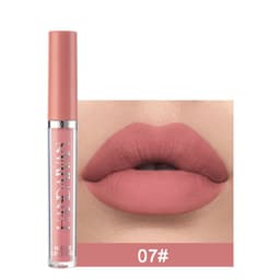 image-Lip Mud Lazy Lipstick Lip Glaze Authentic Matte Lip Gloss Not Easy To Dip Cup