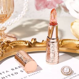image-Petal Flower Lipstick Transparent Jelly Color Changing Temperature