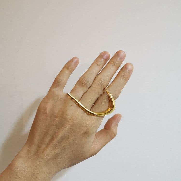 image-European And American Style Personalized Design Finger Cots Creative Multi-ring Ins The Same Ring