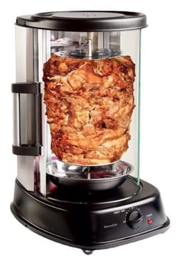 image-Home Grill Electric Rotisserie Indoor Chicken SmokelessHome Skewer Stove