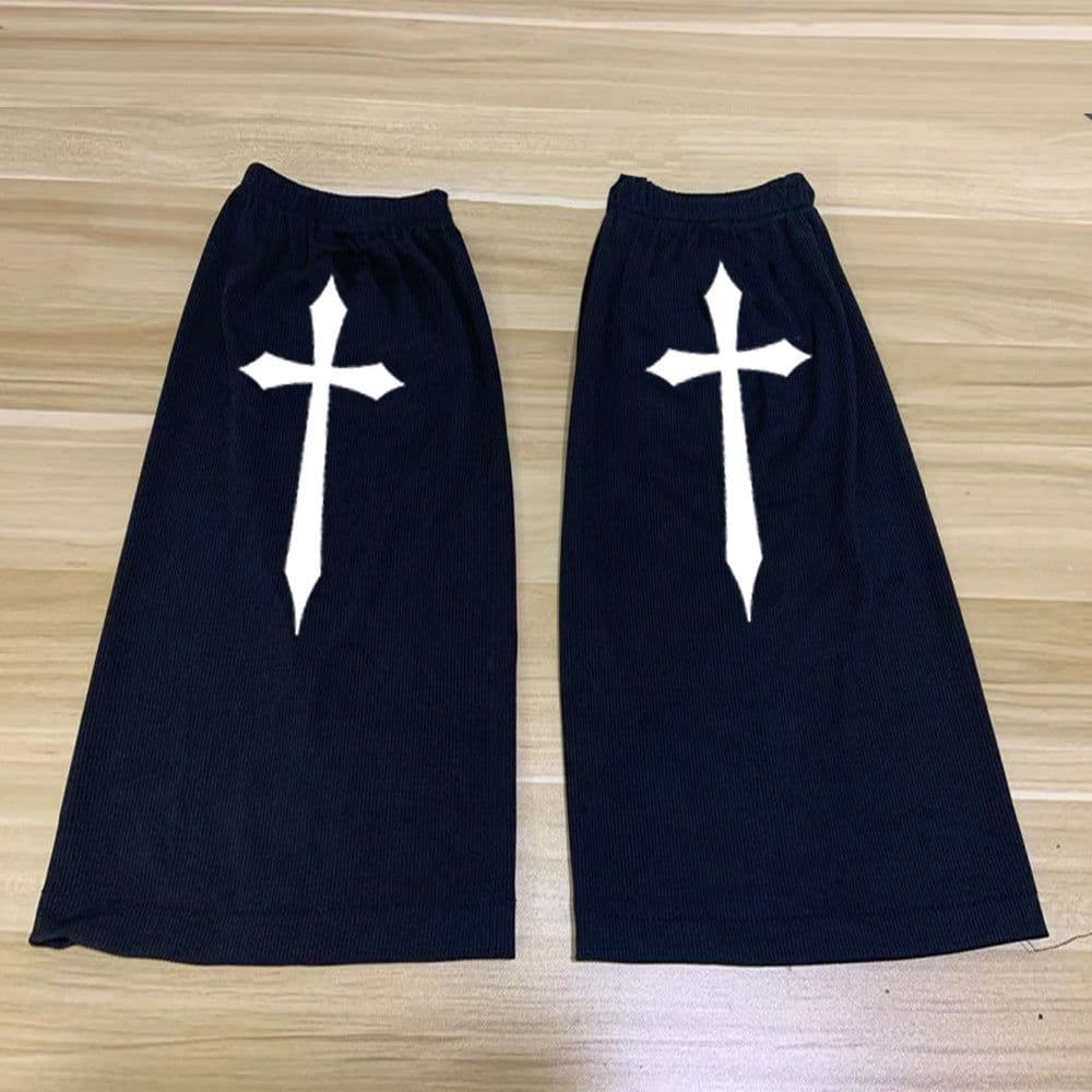 image-New Fashion Trendy Foot Sleeves Street Cross Cool Socks