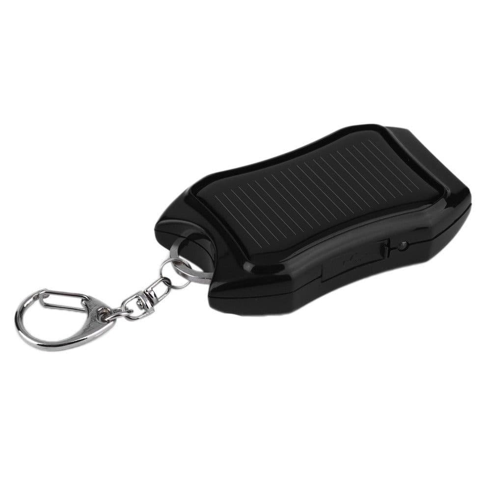 image-Solar Mobile Phone Power Bank Flashlight Keychain Power