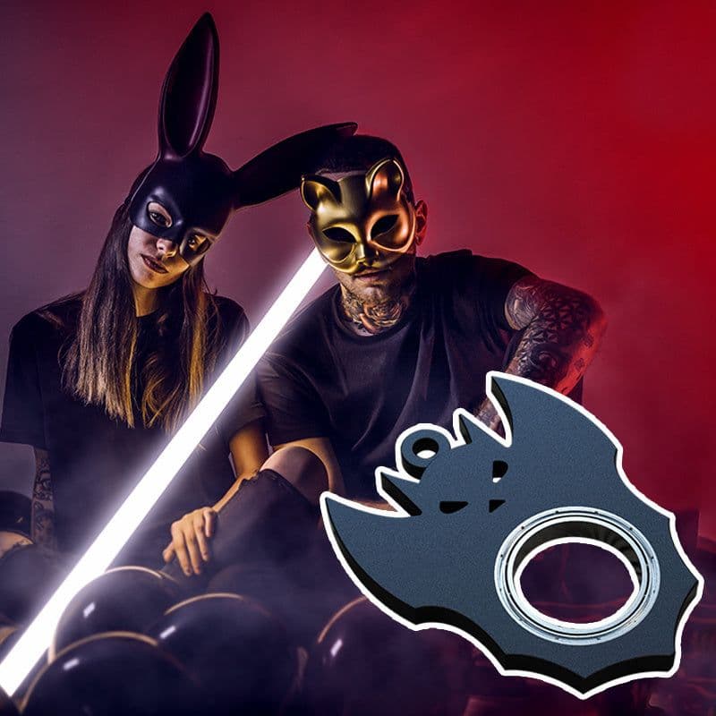 image-Halloween Creative Fidget Spinner Toy Bat Demon Ghost Keychain Hand Spinner Anti-Anxiety Toy Relieves Stress Bottle Opener Kids Toy
