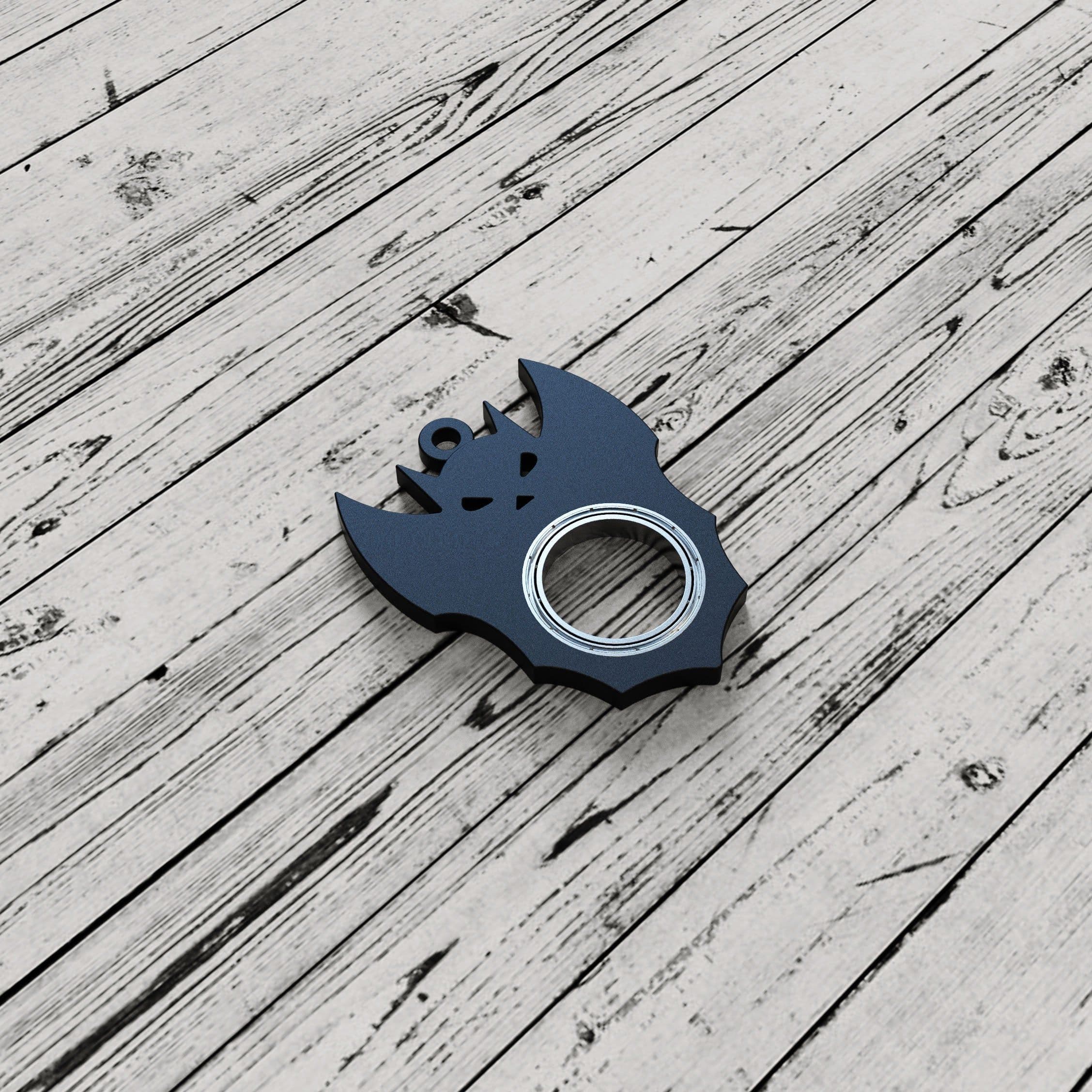 image-Halloween Creative Fidget Spinner Toy Bat Demon Ghost Keychain Hand Spinner Anti-Anxiety Toy Relieves Stress Bottle Opener Kids Toy