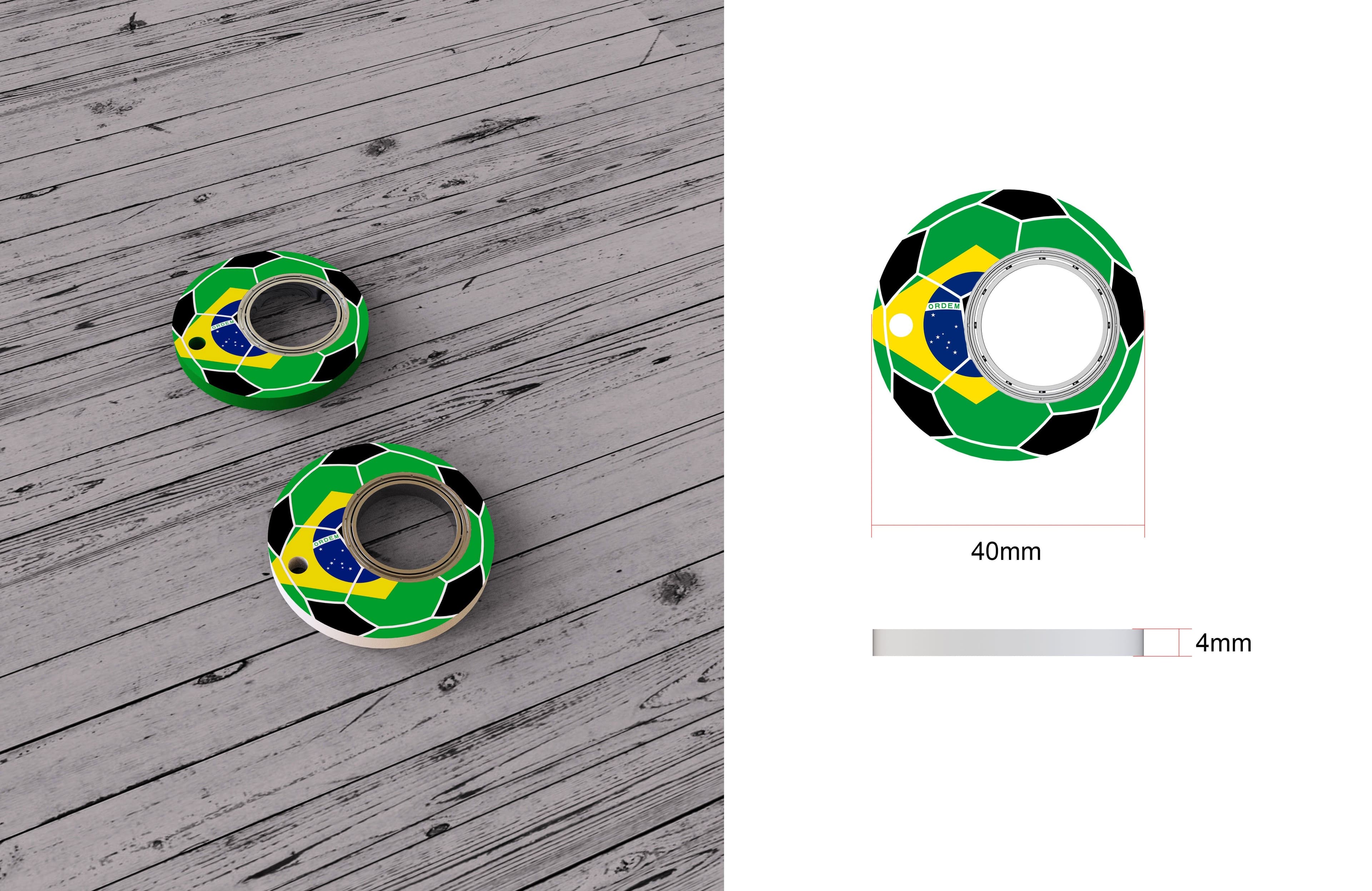 image-Creative Football World Cup Fidget Spinner Toy Keychain Hand Spinner Anti-Anxiety Toy Relieves Stress Finger Spinner Keychain Bottle Opener Kids Toy