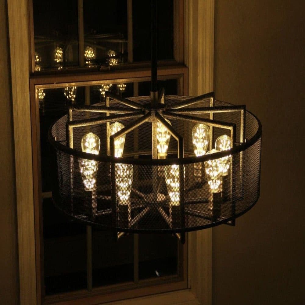 image-LED Light Bulb 3W Colorful Stars ST64 Retro Edison Decoration