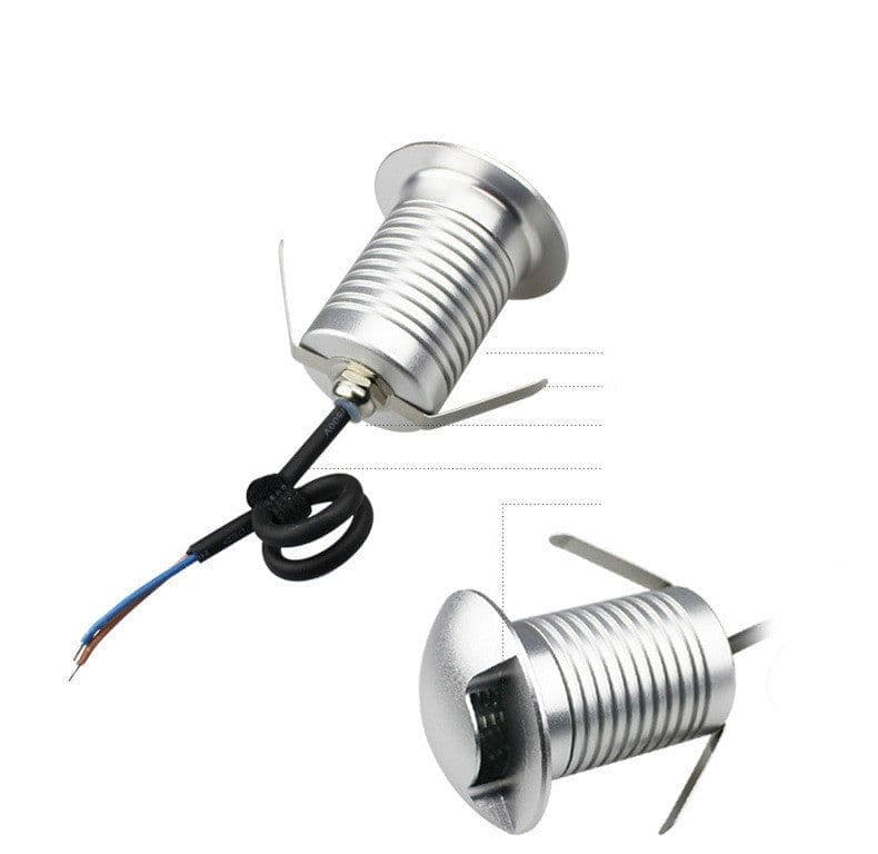 image-Stainless Steel Recessed Lawn Lamp Garden Lamp Step Lamp Floor Lamp