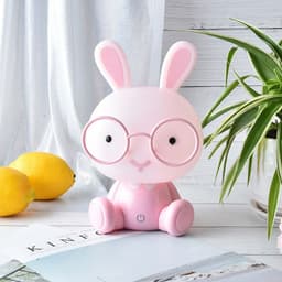 image-USB Cartoon Night Light Cartoon Cute Rabbit Decoration
