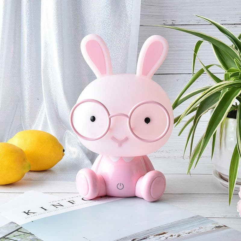 image-USB Cartoon Night Light Cartoon Cute Rabbit Decoration