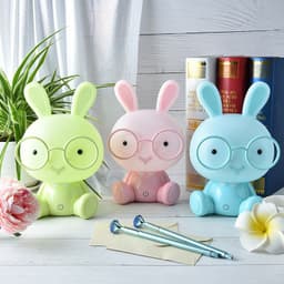 image-USB Cartoon Night Light Cartoon Cute Rabbit Decoration