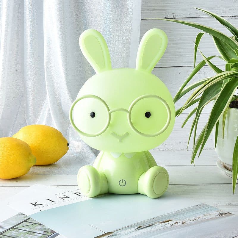 image-USB Cartoon Night Light Cartoon Cute Rabbit Decoration