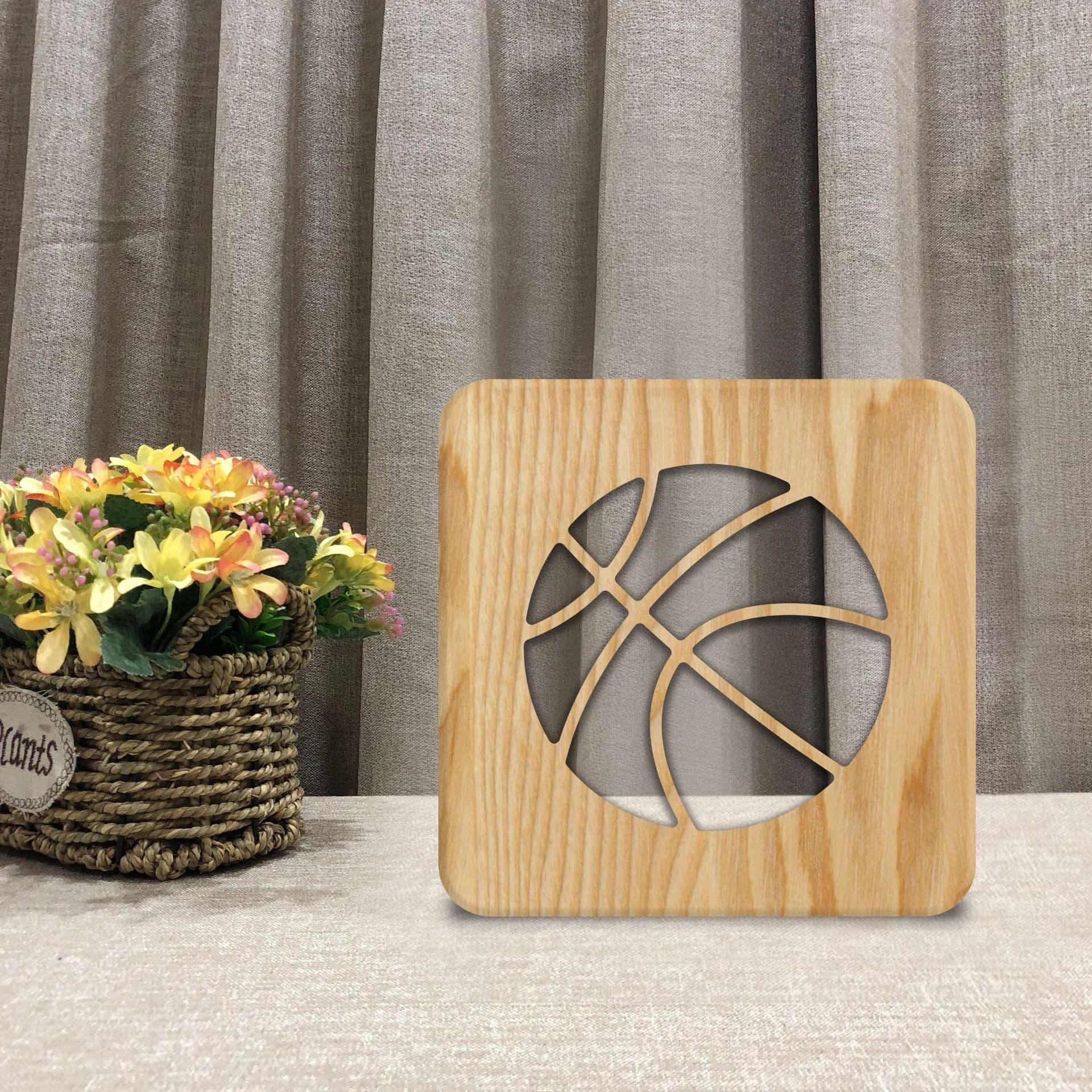 image-Sports Basketball Energy Saving Night Lamp