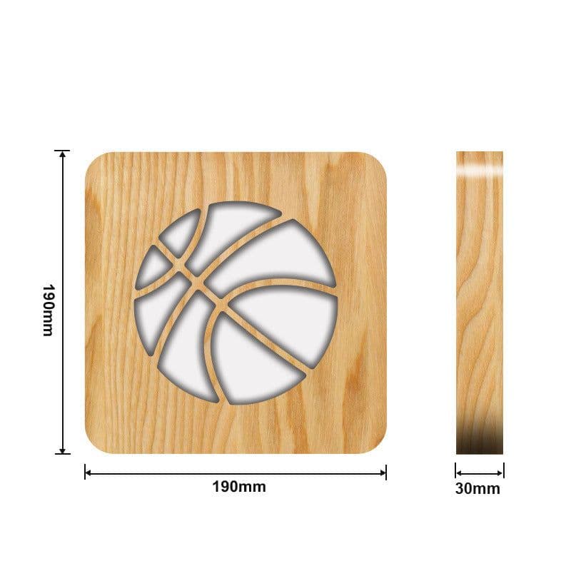 image-Sports Basketball Energy Saving Night Lamp