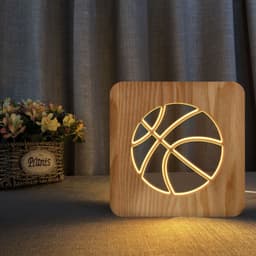 image-Sports Basketball Energy Saving Night Lamp