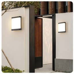 image-Cross-Border Dedicated LED Wall Light Outdoor Waterproof IP65 COB LED Porch Light Corridor Light In Modern Yard9