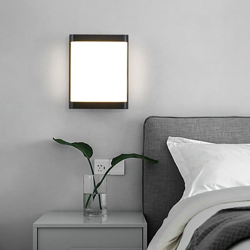 image-Cross-Border Dedicated LED Wall Light Outdoor Waterproof IP65 COB LED Porch Light Corridor Light In Modern Yard9