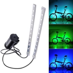 image-Colorful Lght Frame Light Night Riding Warning Light Equipment