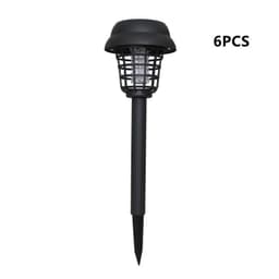 image-Cross-Border Solar Mosquito Killing Lamp Insecticidal WhiteLight Purple Outdoor Lawn Lamp LED Electronic Mosquito Repellent Lamp