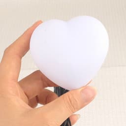 image-Love Lamp In Front Of The Chest, Romantic Heart-Shaped Lamp, Magic Props, Dancing With Light Energy At Night