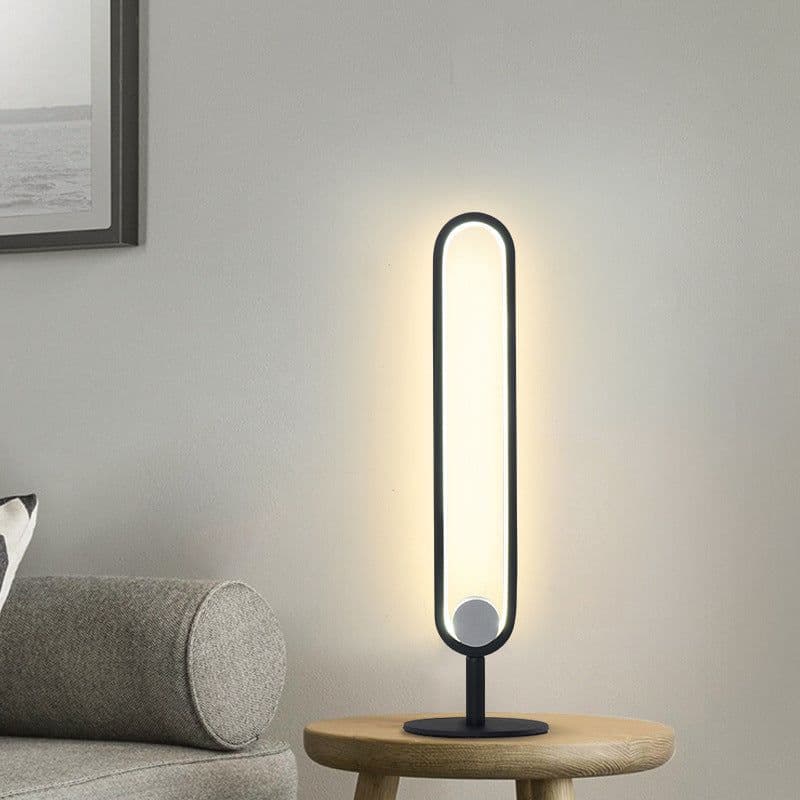 image-Double Pole Light Luxury Floor Creative Atmosphere Lamp Bedroom Vertical Bedside Creative Eye Protection Lamp