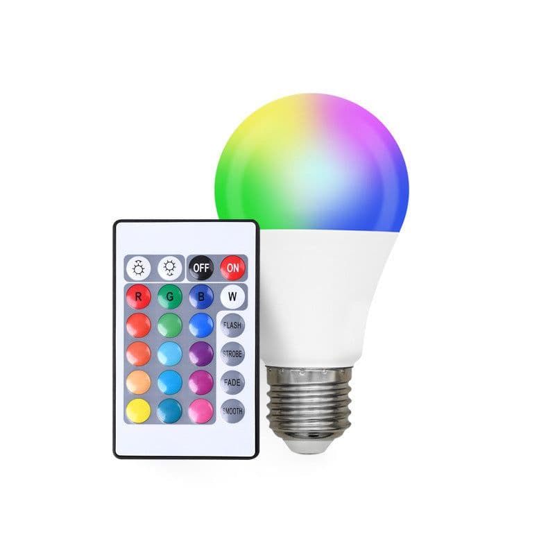 image-Color-Changing Bulb 16 Color Led Live Light Colorful Remote Control Rgb Color Indoor Smart Dimming