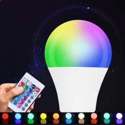 image-Color-Changing Bulb 16 Color Led Live Light Colorful Remote Control Rgb Color Indoor Smart Dimming