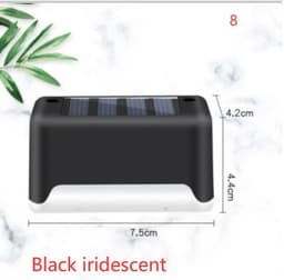 image-New Upgrade Waterproof LED Solar Fence Lamp Solar Deck Lights Solar Step Light Outdoor For Patio Stairs Garden Pathway Step Yard