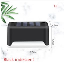 image-New Upgrade Waterproof LED Solar Fence Lamp Solar Deck Lights Solar Step Light Outdoor For Patio Stairs Garden Pathway Step Yard