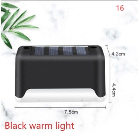image-New Upgrade Waterproof LED Solar Fence Lamp Solar Deck Lights Solar Step Light Outdoor For Patio Stairs Garden Pathway Step Yard