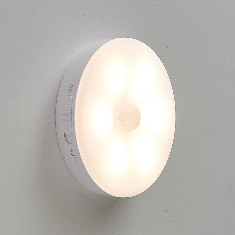 image-Wireless Body Sensing Lights Wake Up At Night Home Hallway Cabinets