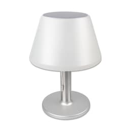 image-Stainless Steel Solar Table Lamp
