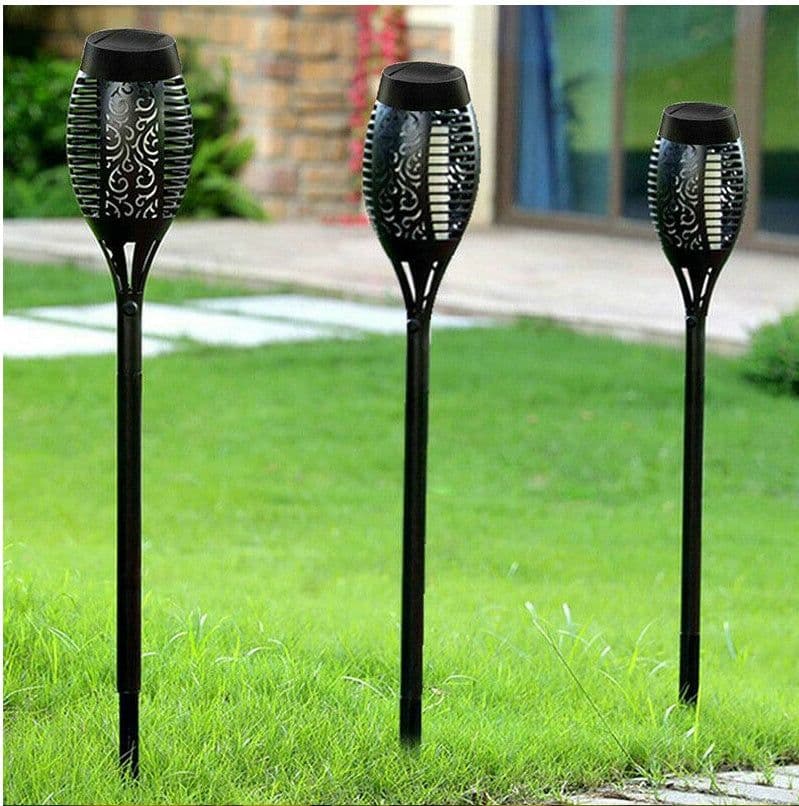 image-Solar Torch Outdoor 96Led Landscape Flood Light Garden Lawn And Garden Decoration Induction Wall Lamp