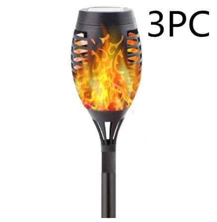 image-Solar Torch Outdoor 96Led Landscape Flood Light Garden Lawn And Garden Decoration Induction Wall Lamp