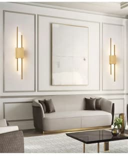 image-All Copper Bedside Lamp Wall Lamp Free Wiring Living Room Bedroom Modern Minimalist Tv Background Wall