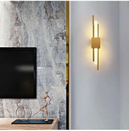 image-All Copper Bedside Lamp Wall Lamp Free Wiring Living Room Bedroom Modern Minimalist Tv Background Wall