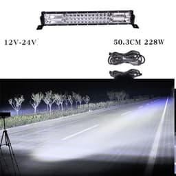 image-Light Bar 12V 24V Truck Middle Bar Light Super Bright Bright Light