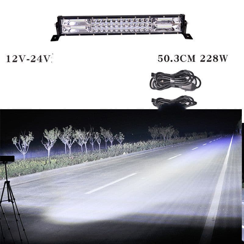 image-Light Bar 12V 24V Truck Middle Bar Light Super Bright Bright Light
