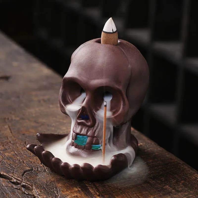 image-Cross-Border New Product Zisha Halloween Reflux Incense Burner Gift