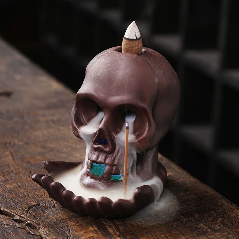 image-Cross-Border New Product Zisha Halloween Reflux Incense Burner Gift